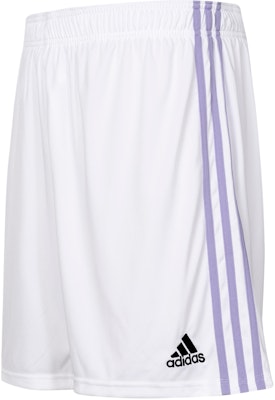 adidas 皇家馬德里主場條紋足球短褲 白色 男款 H18484 Buy adidas 皇家馬德里主場條紋足球短褲 白色 男款 H18484