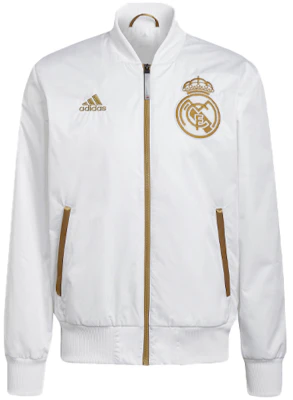 阿迪达斯皇马新年限量版白色飞行员夹克运动服. HA2530 Buy 阿迪达斯皇马新年限量版白色飞行员夹克运动服. HA2530