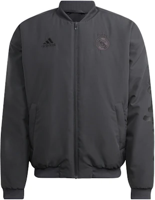 adidas Jaket Panjang Pria Real Madrid Monochrome Carbon Black HT6454 Buy adidas Jaket Panjang Pria Real Madrid Monochrome Carbon Black HT6454
