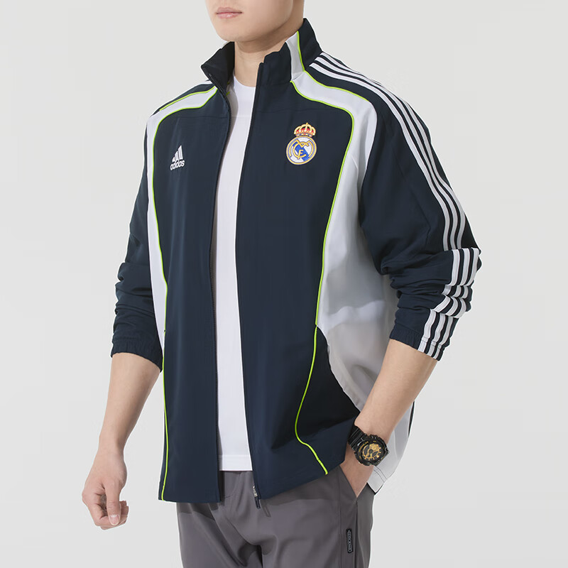 adidas Real Madrid Navy Blue Breathable Track Jacket JF2575 圖 4