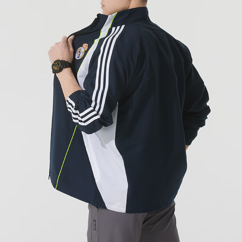 adidas Real Madrid Navy Blue Breathable Track Jacket JF2575 圖 6