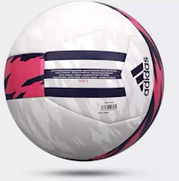 Order adidas 皇家馬德里主場 PVC 足球 比賽訓練款 白粉紅 男女適用 FS0284