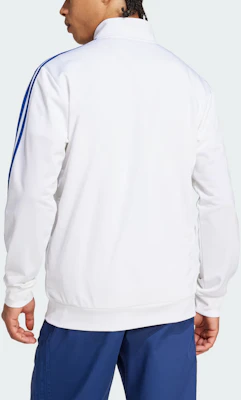 adidas Real Madrid SS24 DNA Track Top White Retro Zip Jacket IT3804 Shop adidas Real Madrid SS24 DNA Track Top White Retro Zip Jacket IT3804