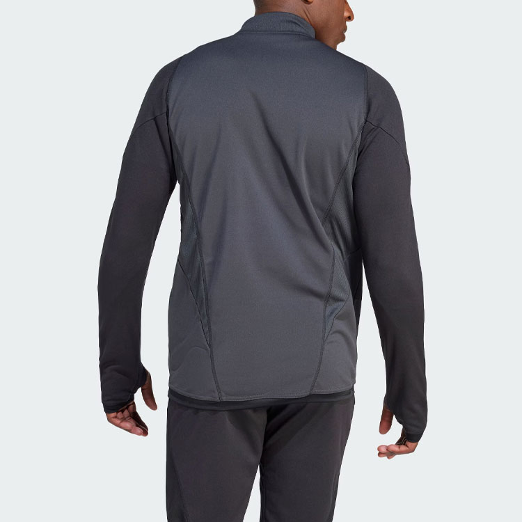 Shop アディダス レアル・マドリード ティロ23 トレーニング スウェットシャツ - カーボンブラック IB0036