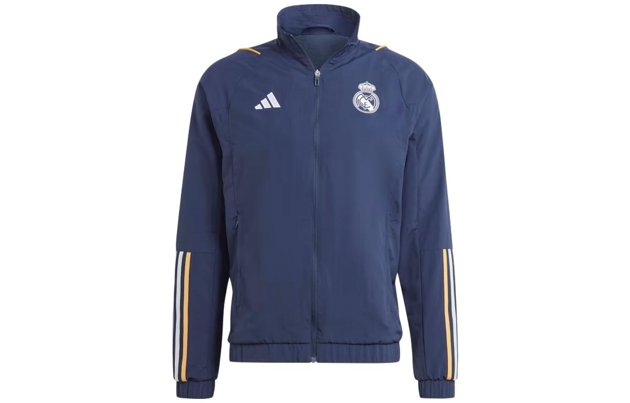 adidas Real Madrid Tiro 23 Track Jacket Ink Blue Football Long Sleeve IB0862