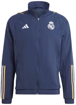 adidas Real Madrid Tiro 23 Track Jacket Ink Blue Football Long Sleeve IB0862 Buy adidas Real Madrid Tiro 23 Track Jacket Ink Blue Football Long Sleeve IB0862