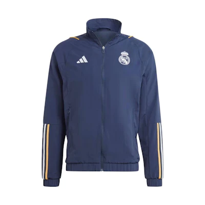 adidas Real Madrid Tiro 23 Track Jacket Ink Blue Football Long Sleeve IB0862