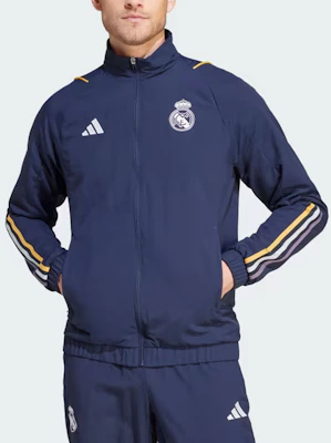 adidas Real Madrid Tiro 23 Track Jacket Ink Blue Football Long Sleeve IB0862 Lookbook adidas Real Madrid Tiro 23 Track Jacket Ink Blue Football Long Sleeve IB0862