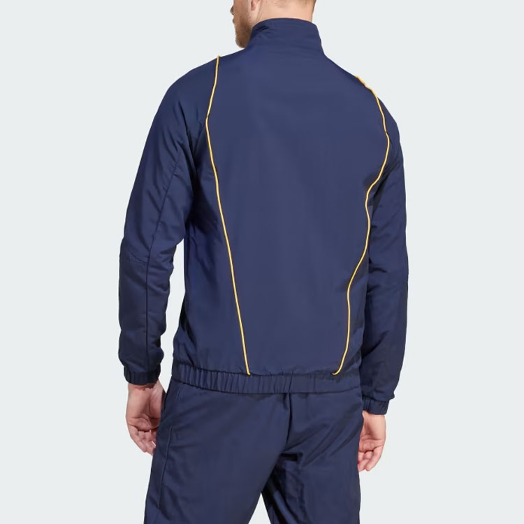 adidas Real Madrid Tiro 23 Track Jacket Ink Blue Football Long Sleeve IB0862 圖 4