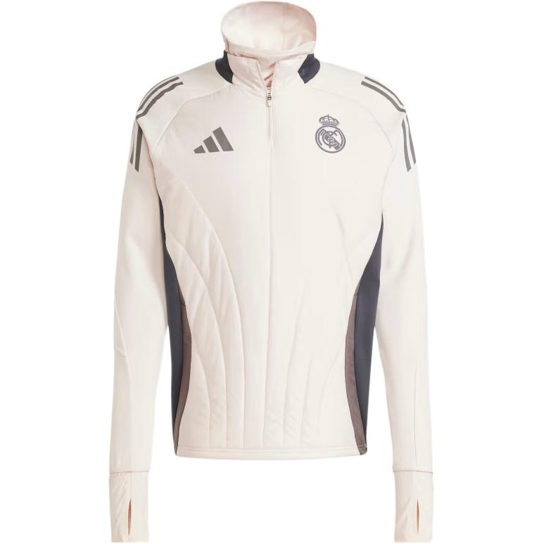 adidas Real Madrid Tiro 24 Winterized Slim Fit Soccer Top Purple Long Sleeve IT5141