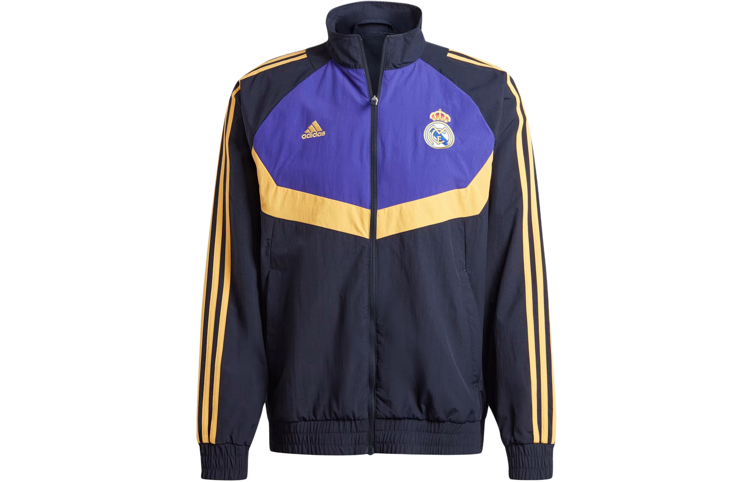 Order adidas 皇家馬德里復古運動外套 深藍色款 運動服 IU2078