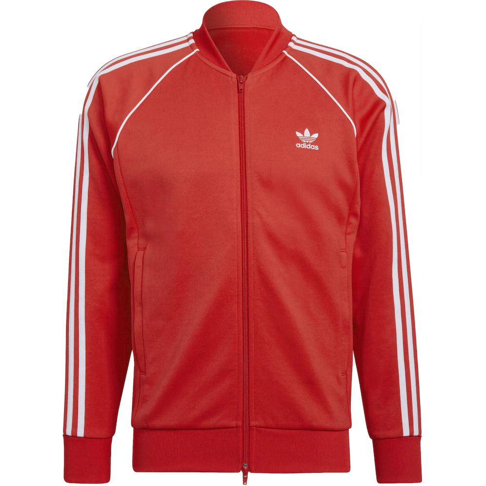 adidas Red 3-Stripes Track Jacket HF2124