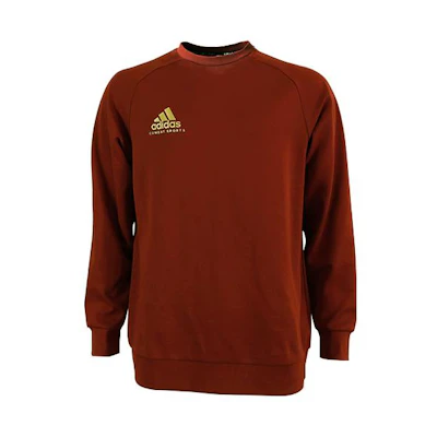 adidas Red Crewneck Pullover Sweatshirt Unisex Casual Wear ADICSTL06-RG