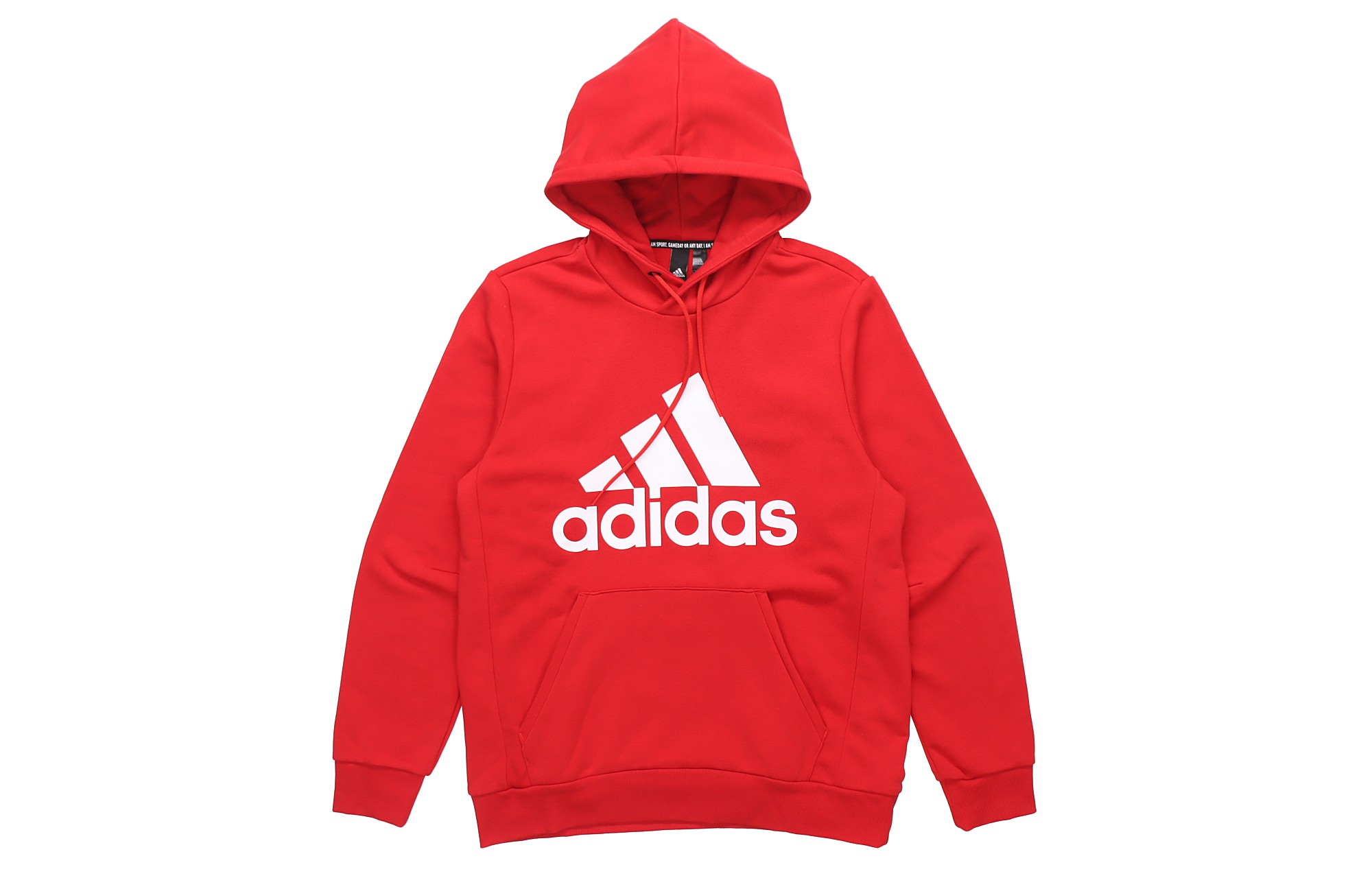 adidas Red Logo Graphic Pullover Hoodie FR7106