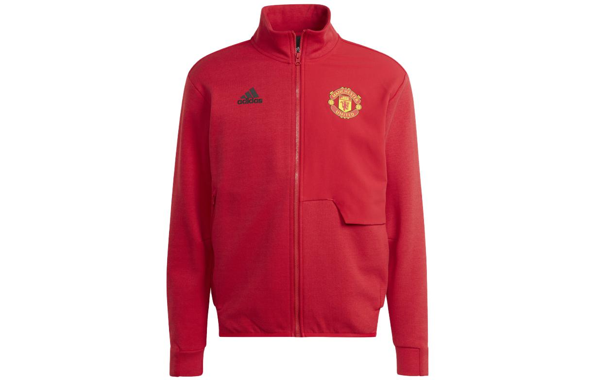 adidas Red Logo Print High Neck Jacket (Japan Edition) IA8564-JAPAN