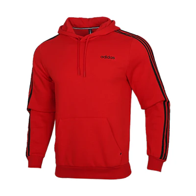 adidas Red Pullover Hoodie Casual Sweatshirt GJ8910
