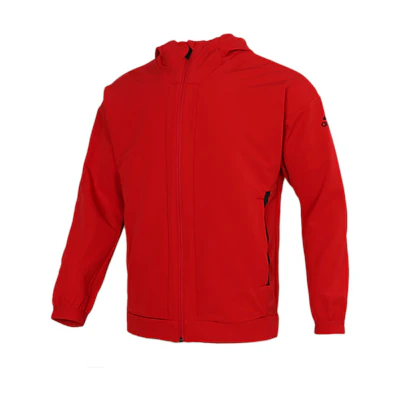 adidas Red Sports Hoodie Jacket GN7356