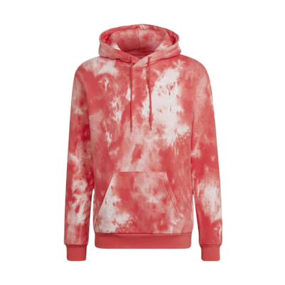 adidas Red Tie-Dye Casual Hoodie HE9438