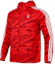 Buy adidas Red Windproof Quick-Dry Football Training Hooded Jacket GR0683