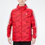 Shop adidas Red Windproof Quick-Dry Football Training Hooded Jacket GR0683
