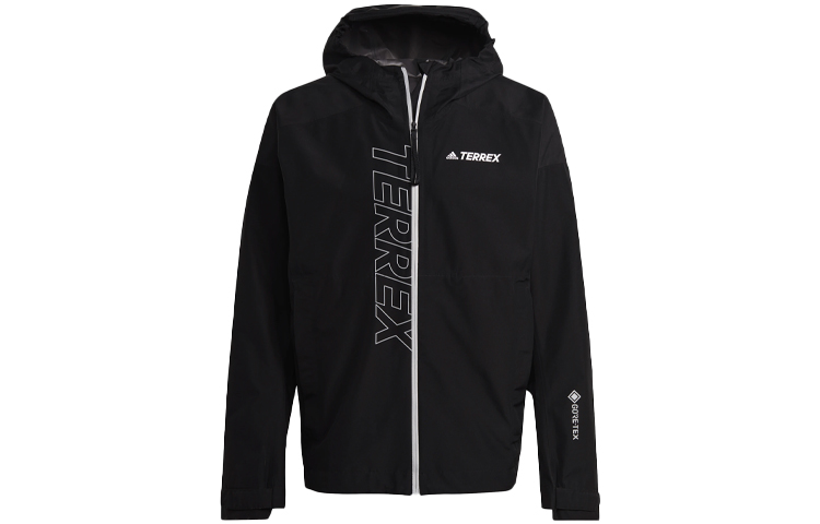 adidas Reflective Logo Waterproof Hooded Jacket GM4828