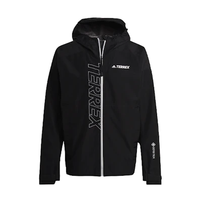 adidas Reflective Logo Waterproof Hooded Jacket GM4828