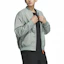Details for adidas Jaket Bomber Unisex Silver-Grey Green Fleece Reflective Terbaru IK7679