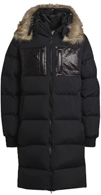 adidas Regen Puff Long Black Hooded Puffer Jacket for Casual Wear. H11803 Order adidas Regen Puff Long Black Hooded Puffer Jacket for Casual Wear. H11803