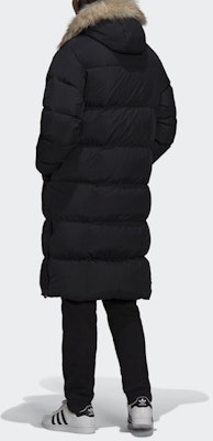 adidas Regen Puff Long Black Hooded Puffer Jacket for Casual Wear. H11803 Shop adidas Regen Puff Long Black Hooded Puffer Jacket for Casual Wear. H11803