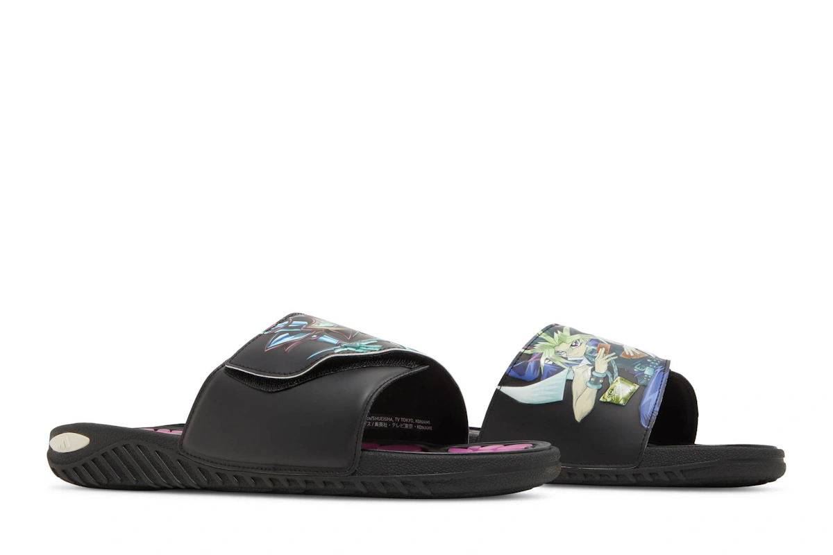 adidas Reptossage Hook-And-Loop Slides 'Yu-Gi-Oh! Dark Magician'
