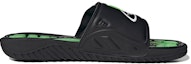 Order adidas Reptossage Slides Sandal Sukan Unisex Hitam Hijau Mesra & Tahan Lasak GX3375