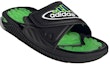 Lookbook adidas Reptossage Slides Sandal Sukan Unisex Hitam Hijau Mesra & Tahan Lasak GX3375
