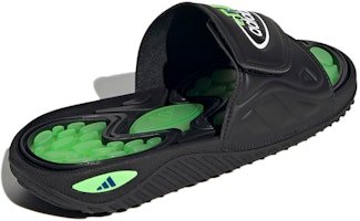 阿迪达斯Reptossage黑绿色男女通用舒适耐磨平底运动拖鞋 GX3375 Shop 阿迪达斯Reptossage黑绿色男女通用舒适耐磨平底运动拖鞋 GX3375