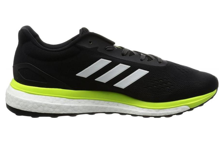 adidas Response Boost Low 'Black White Green' 圖 2