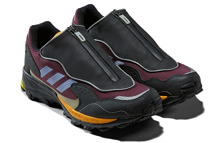 Lookbook adidas Response Hoverturf 拉鍊款『栗色』FU6622