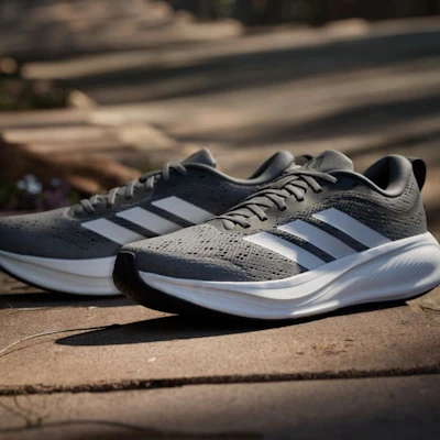 Zapatillas de Running adidas Response Pace Negro/Blanco/Plata Mate KJ1772 1