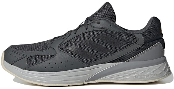 adidas Response Run 耐磨減震跑步鞋 黑灰 Buy adidas Response Run 耐磨減震跑步鞋 黑灰