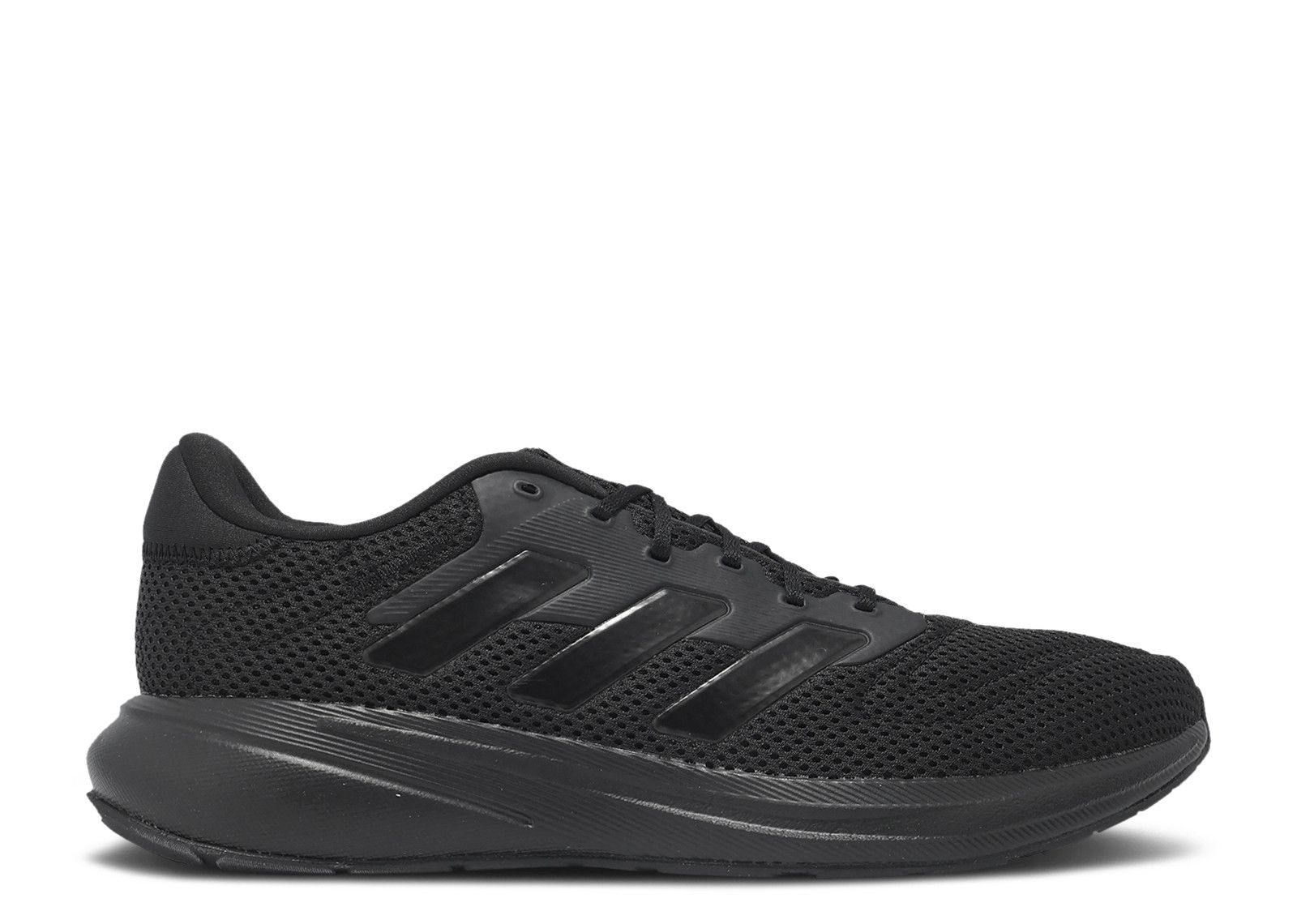 adidas Response Runner 'Triple Black' JR8058