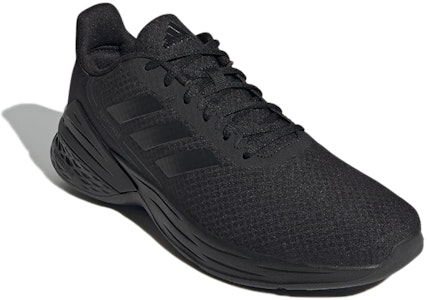 adidas Response SR 休閒 跑步鞋 男款 黑色 Lookbook adidas Response SR 休閒 跑步鞋 男款 黑色