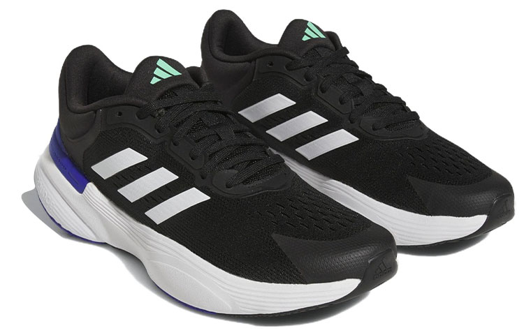 Shop adidas Responsesuper 3.0 跑步鞋 男款 黑白紫 --> adidas Responsesuper 3.0 跑步鞋 男性款 黑白紫