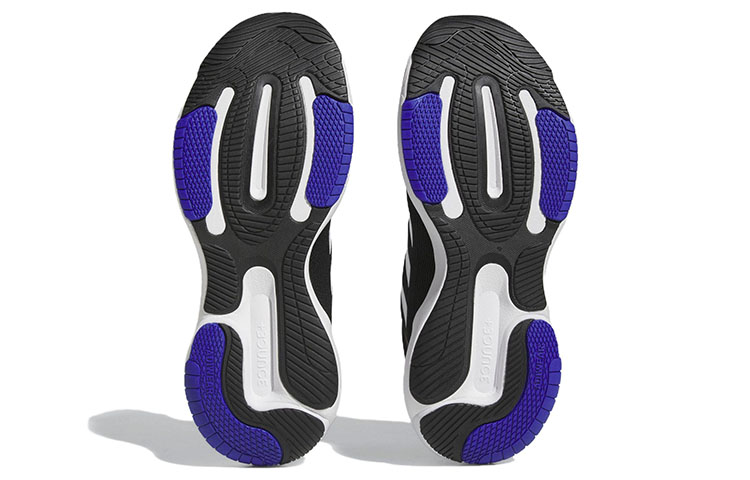 Sizing adidas Responsesuper 3.0 跑步鞋 男款 黑白紫 --> adidas Responsesuper 3.0 跑步鞋 男性款 黑白紫