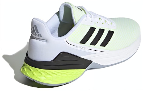 adidas Response SR 運動 低筒 跑步鞋 男款 白綠黑 Shop adidas Response SR 運動 低筒 跑步鞋 男款 白綠黑