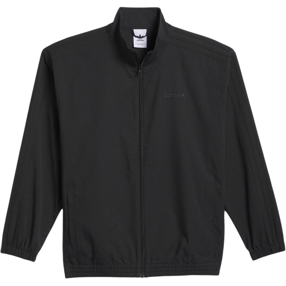 adidas Retro Black Stand Collar Jacket Unisex - Stylish and Comfortable IY1630