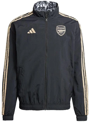 Jaket Track adidas Retro Hitam Bergaris dengan Resleting dan Kerah Tegak IP1607 Order Jaket Track adidas Retro Hitam Bergaris dengan Resleting dan Kerah Tegak IP1607