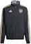 Order Jaket Track adidas Retro Hitam Bergaris dengan Resleting dan Kerah Tegak IP1607