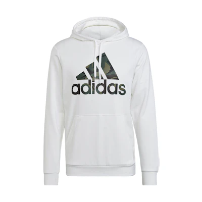 adidas Retro Camouflage Logo Print Sweatshirt White - Edition GL0018