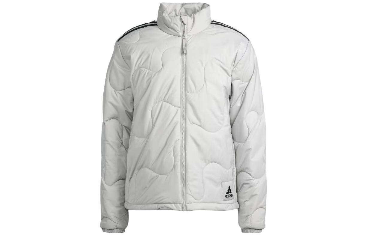adidas Retro Casual Letter Print Jacket - White IS1266