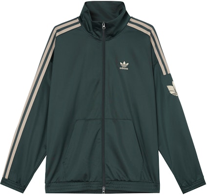 adidas 復古經典三條紋運動外套 男女款 深綠色 JL8400 Buy adidas 復古經典三條紋運動外套 男女款 深綠色 JL8400