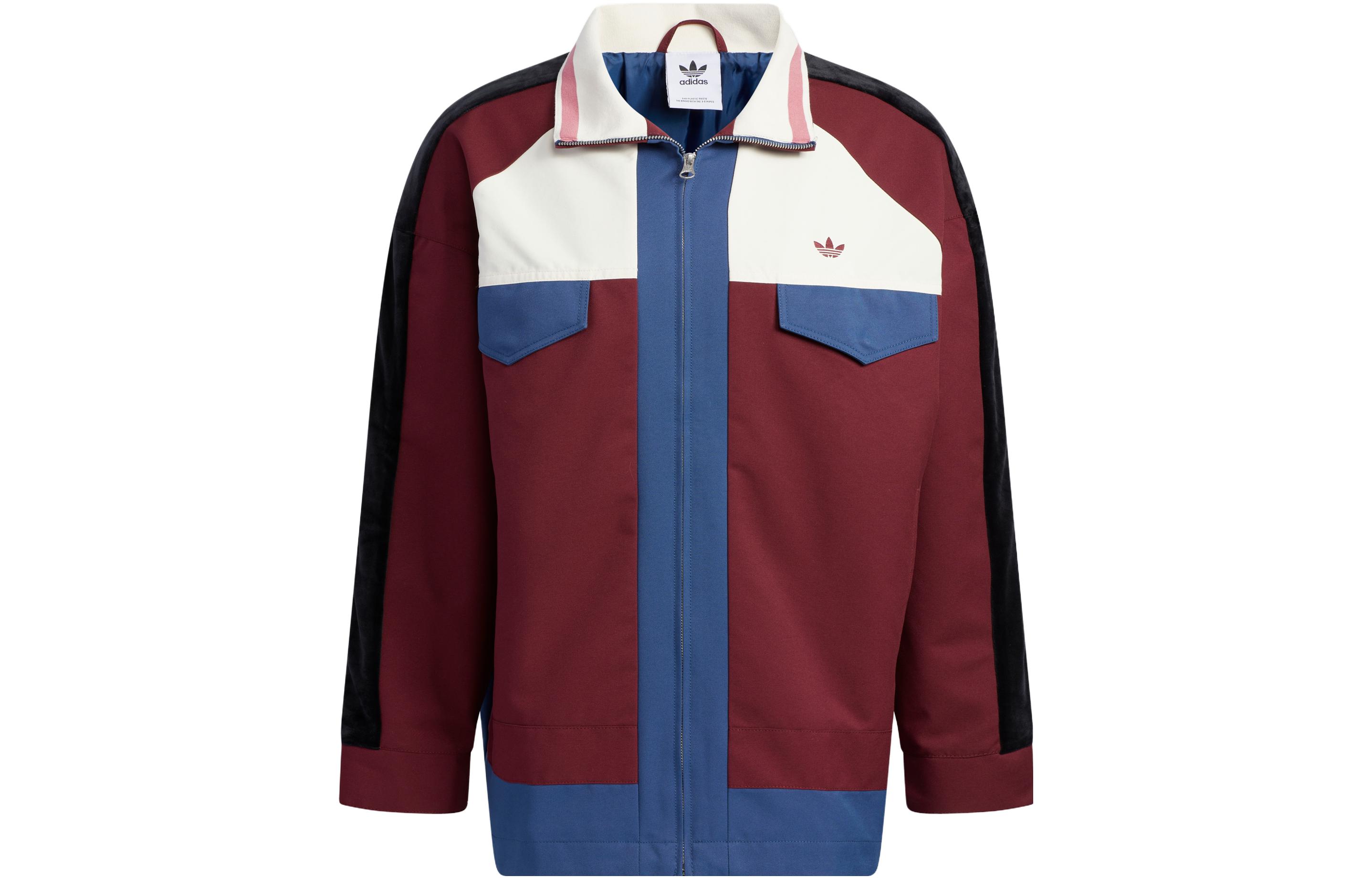 adidas Retro Collegiate Track Jacket Dark Red HY7237