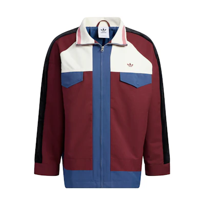 adidas Retro Collegiate Track Jacket Dark Red HY7237